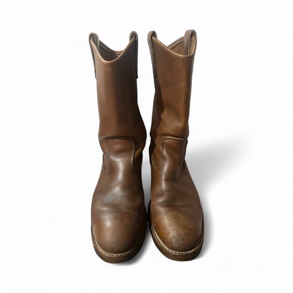 Vintage Men's Cowboy Boots Elastomeric Fibre Insole Composition Toe Sz 6.5 D - Picture 3 of 9